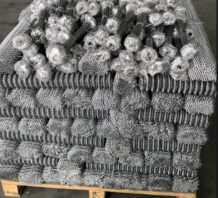 0.5m - 3m Height Gabion Basket Mesh With 1.6mm - 8mm Lacing Wire For Strong Walls