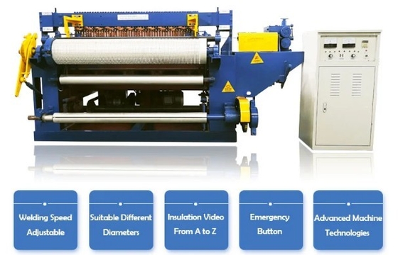 1500mm Wire Cage Welding Machine , Chicken Wire Mesh Machine